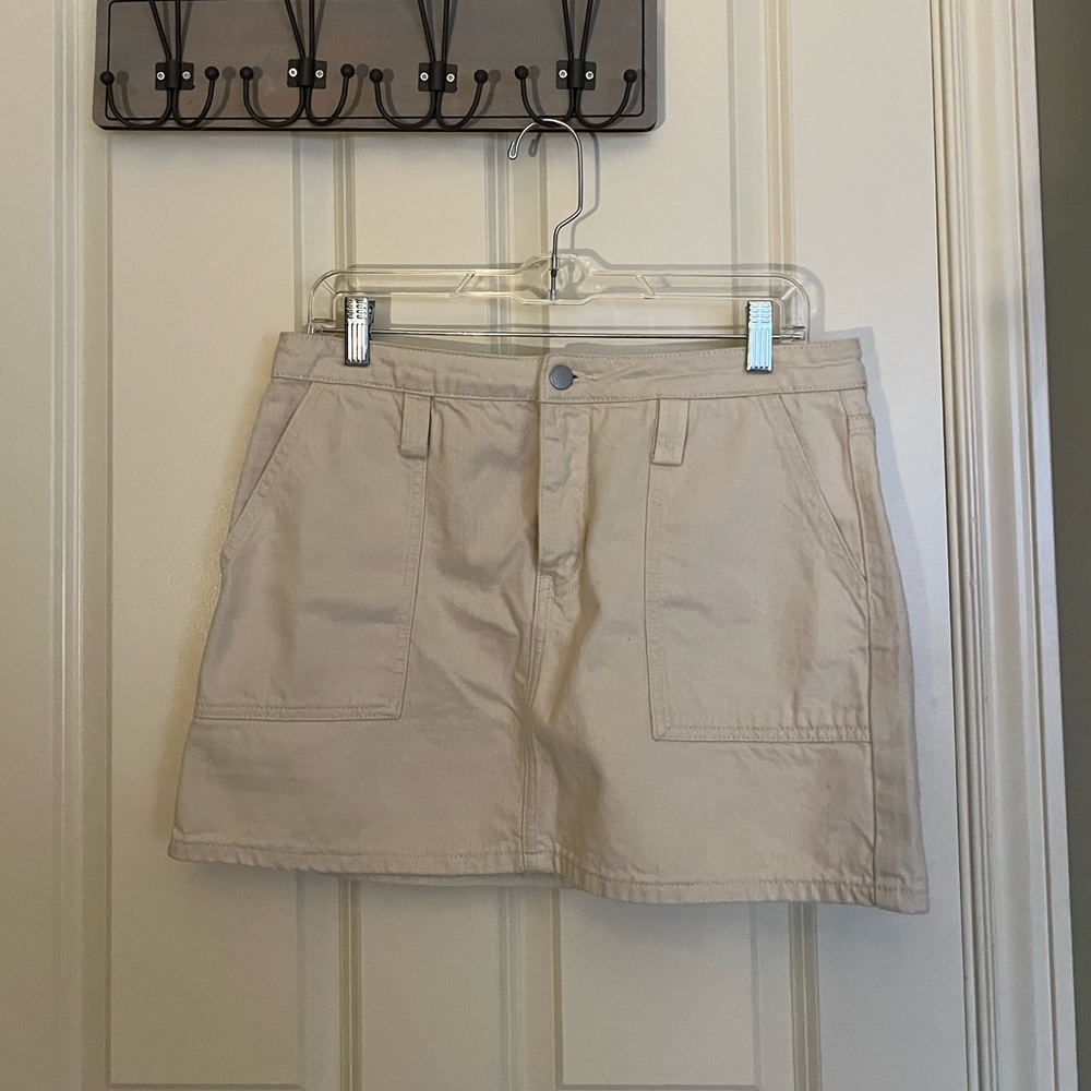 ASOS beige skirt